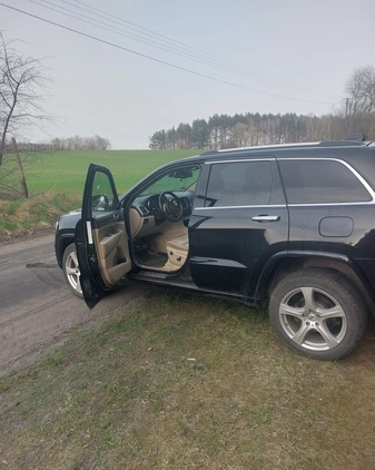 Jeep Grand Cherokee cena 65999 przebieg: 202425, rok produkcji 2013 z Góra małe 172